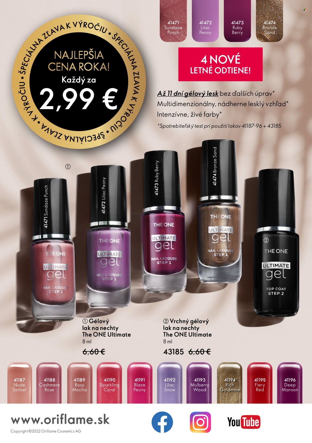 Leták Oriflame - 15.6.2022 - 5.7.2022. Strana 136