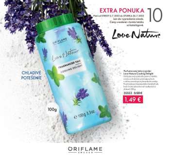 Leták Oriflame - 6.7.2022 - 26.7.2022.