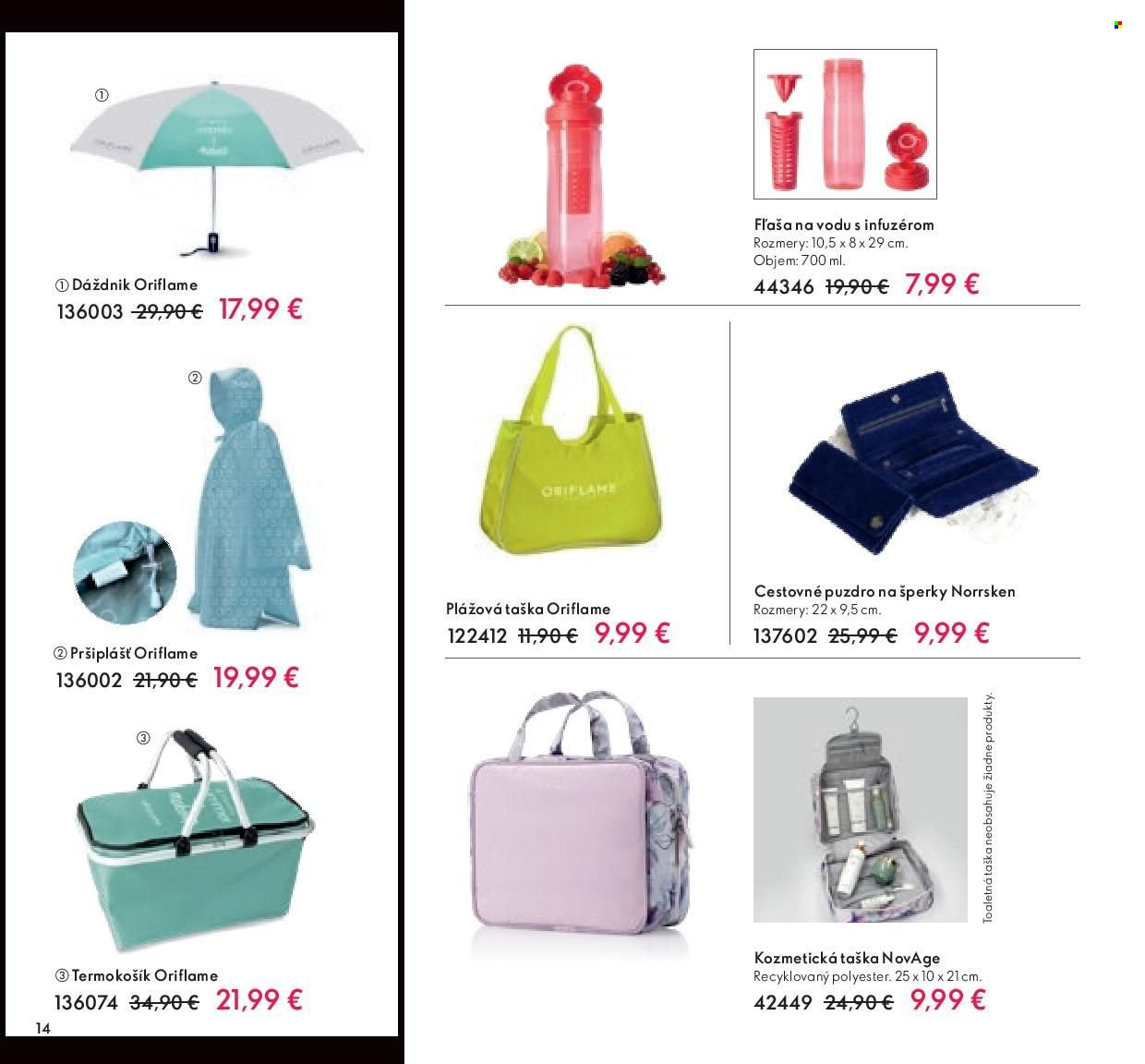 Leták Oriflame - 6.7.2022 - 26.7.2022. Strana 14