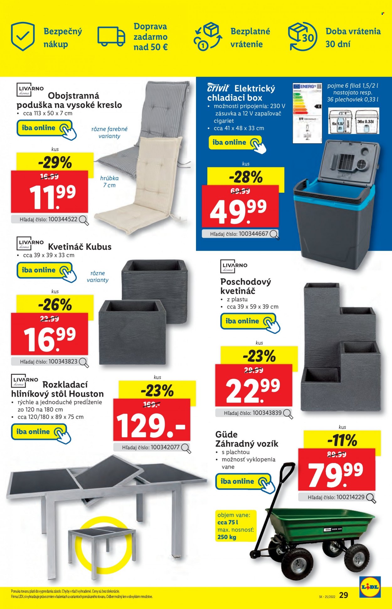 Leták Lidl - 20.6.2022 - 26.6.2022. Strana 29