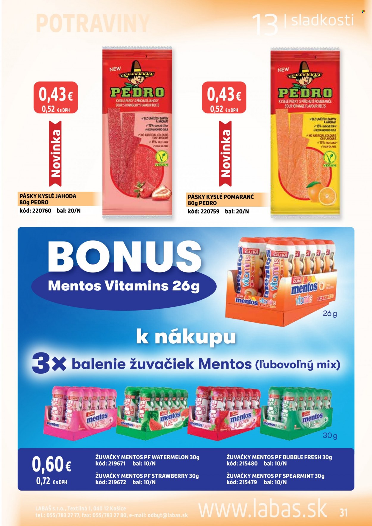 Leták Labaš - 17.6.2022 - 30.6.2022. Strana 31