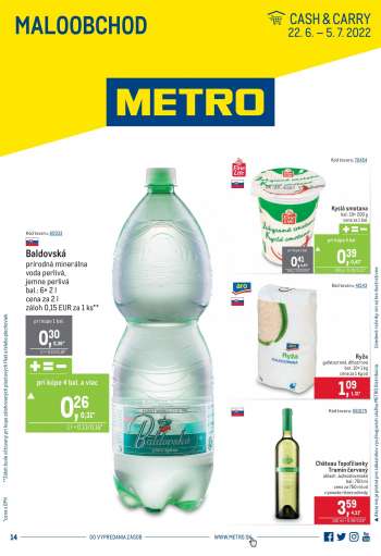 Leták Metro - 22.6.2022 - 5.7.2022.