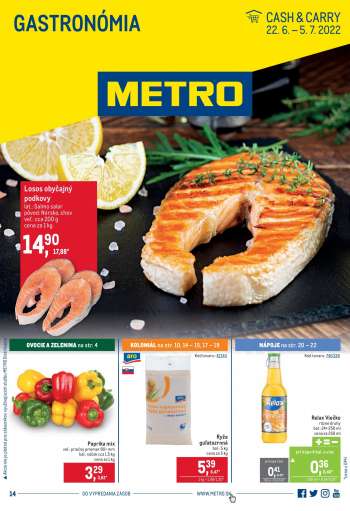 Leták Metro - 22.6.2022 - 5.7.2022.