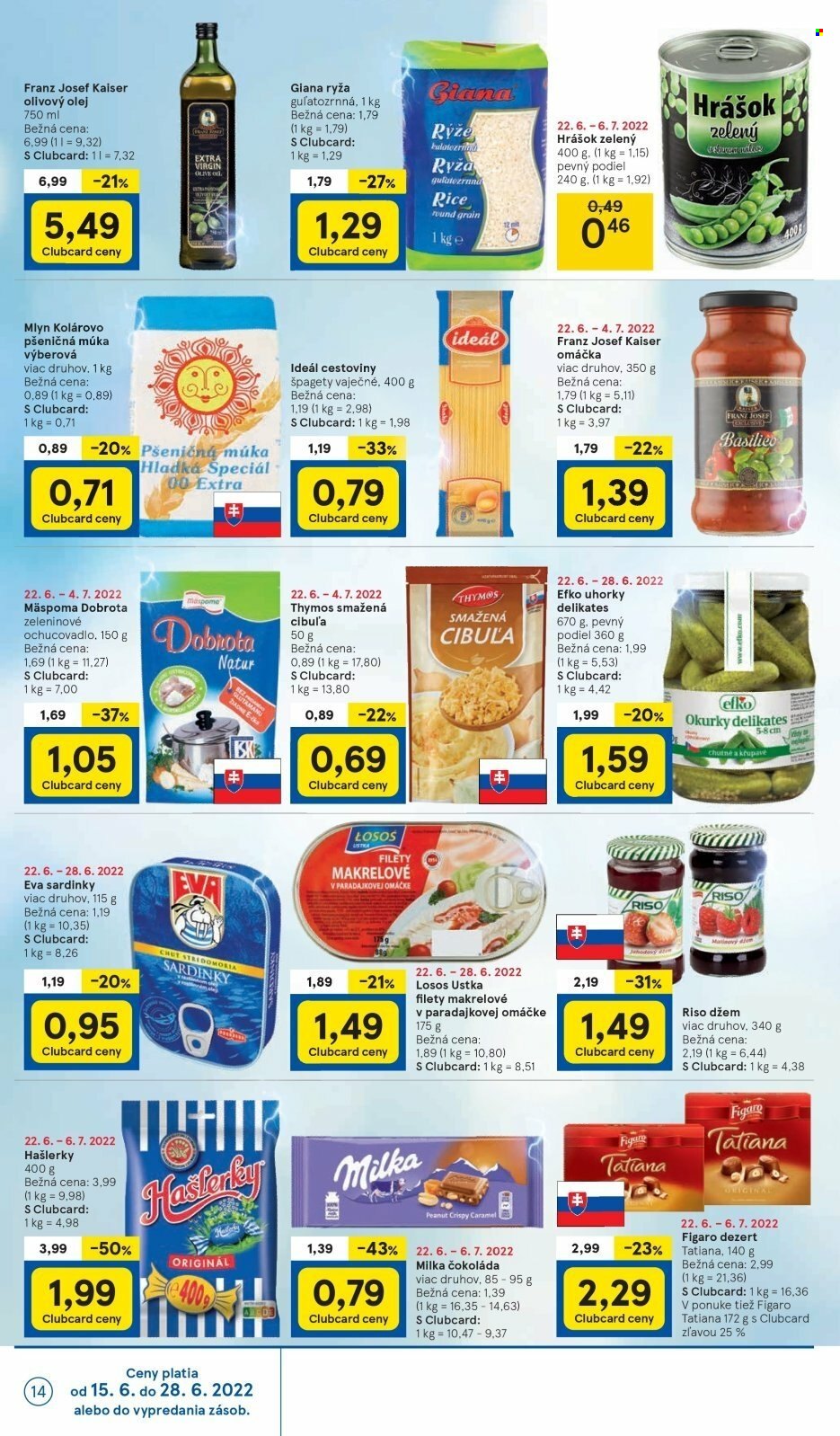 Leták TESCO - 22.6.2022 - 28.6.2022. Strana 14