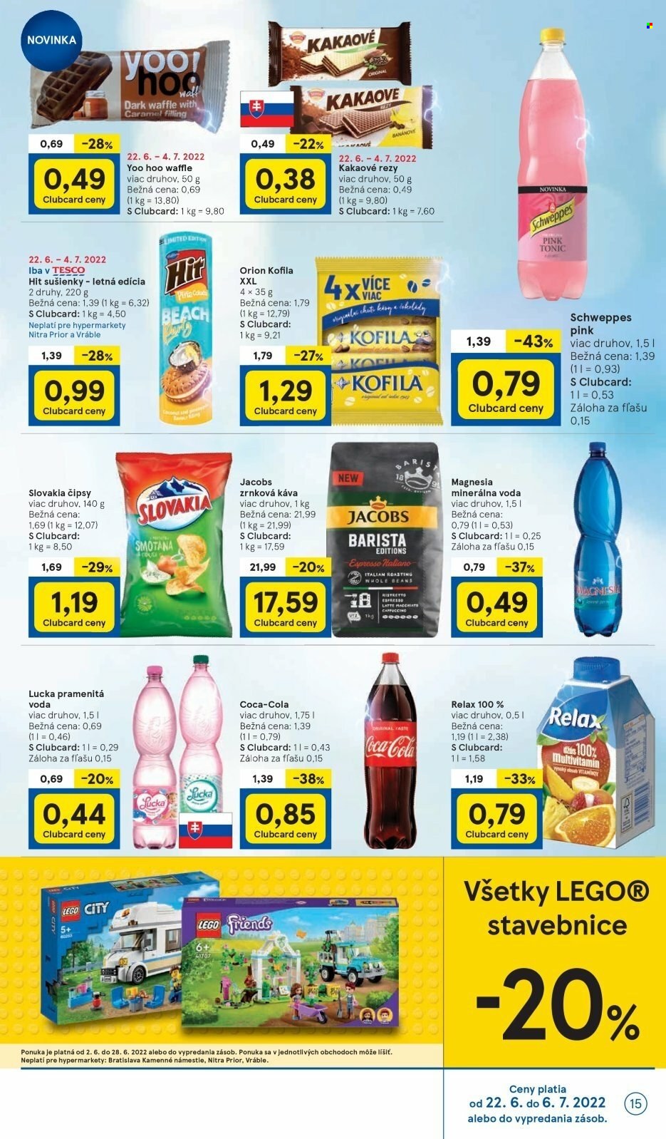 Leták TESCO - 22.6.2022 - 28.6.2022. Strana 15