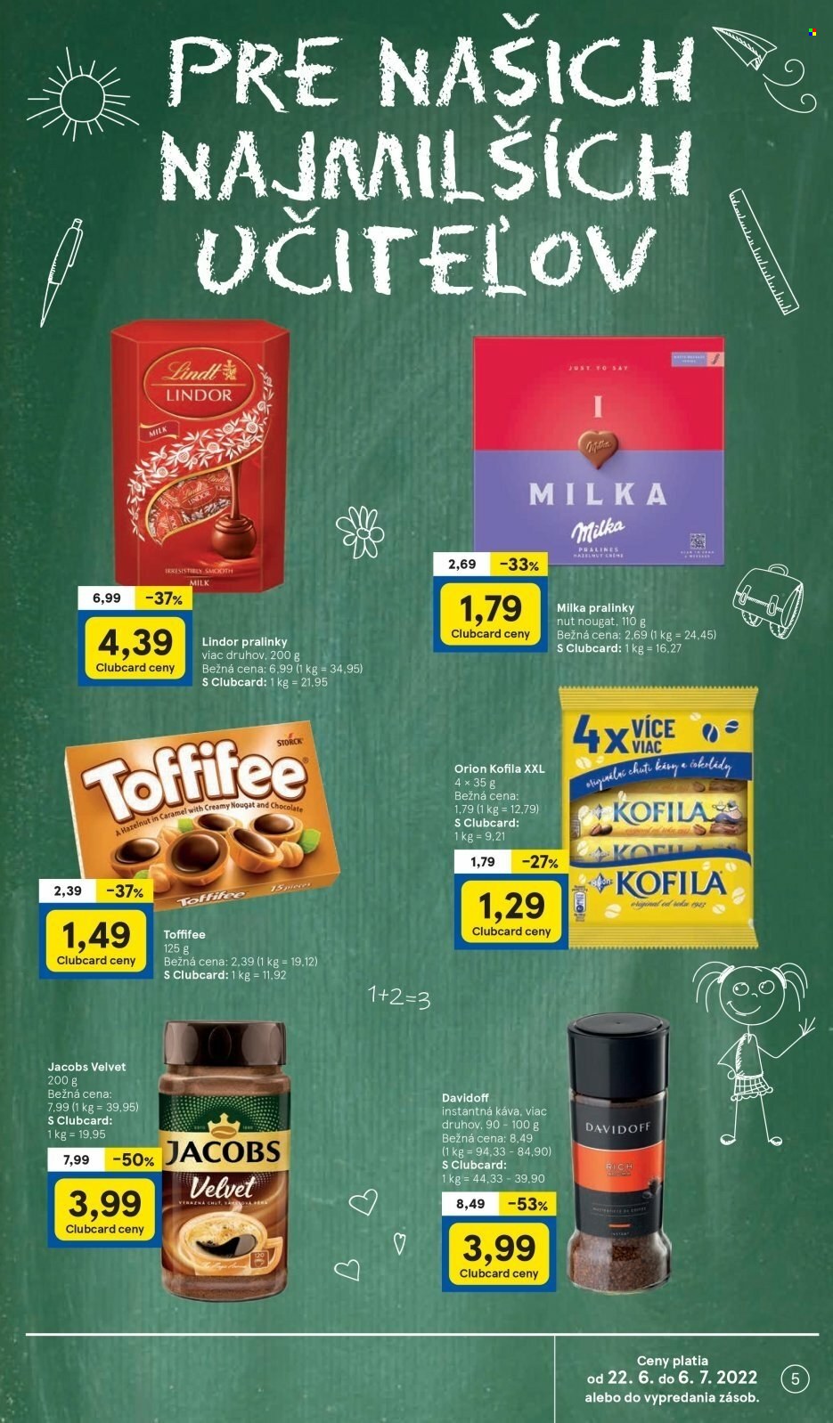 Leták TESCO supermarket - 22.6.2022 - 28.6.2022. Strana 5