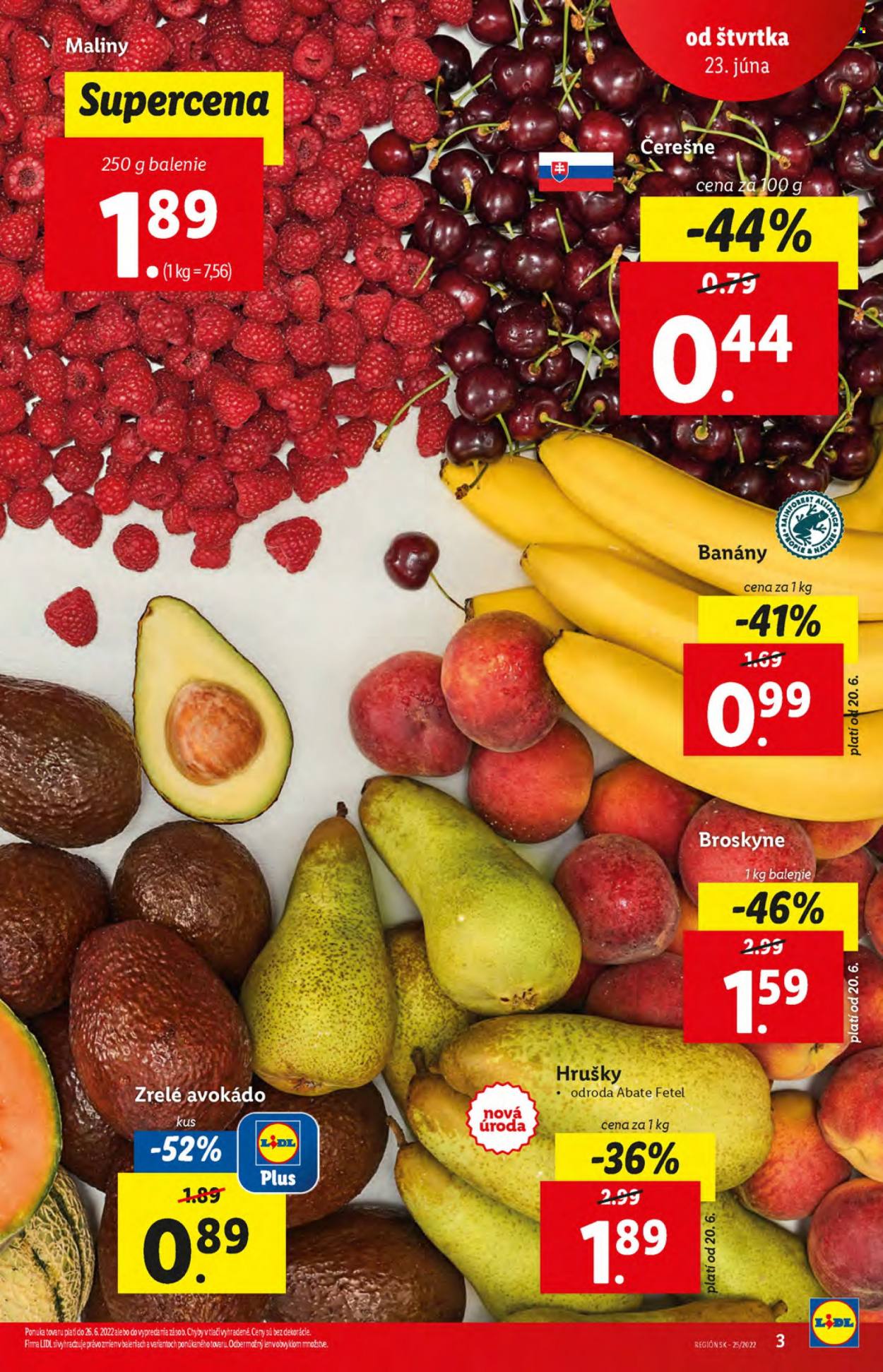 Leták Lidl - 23.6.2022 - 26.6.2022. Strana 3