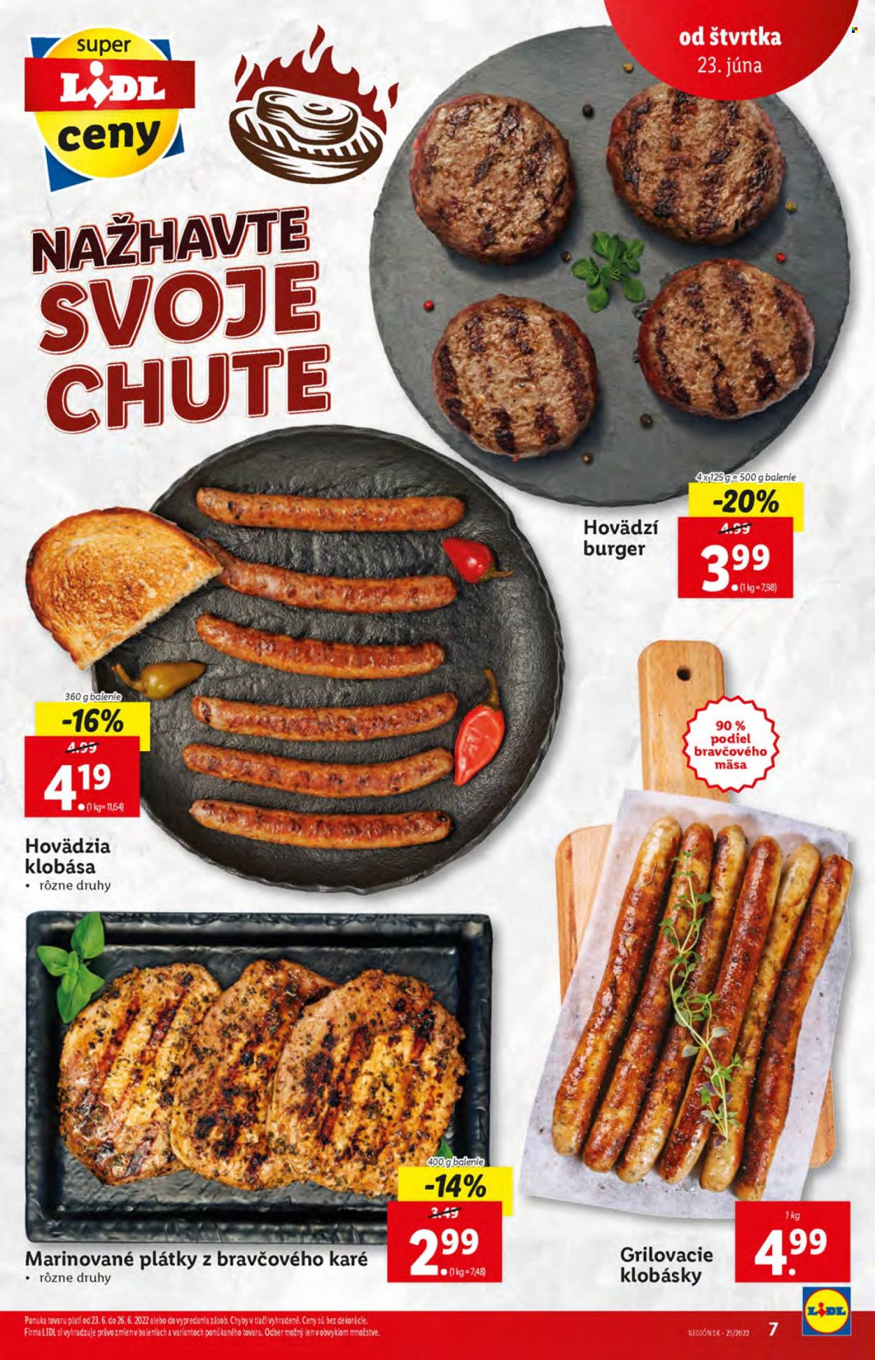 Leták Lidl - 23.6.2022 - 26.6.2022. Strana 7