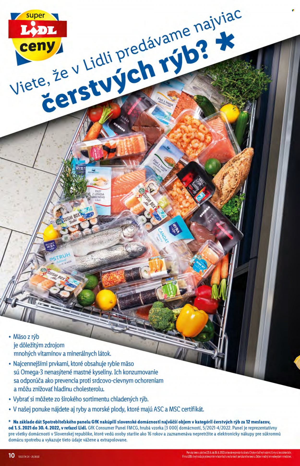 Leták Lidl - 23.6.2022 - 26.6.2022. Strana 10