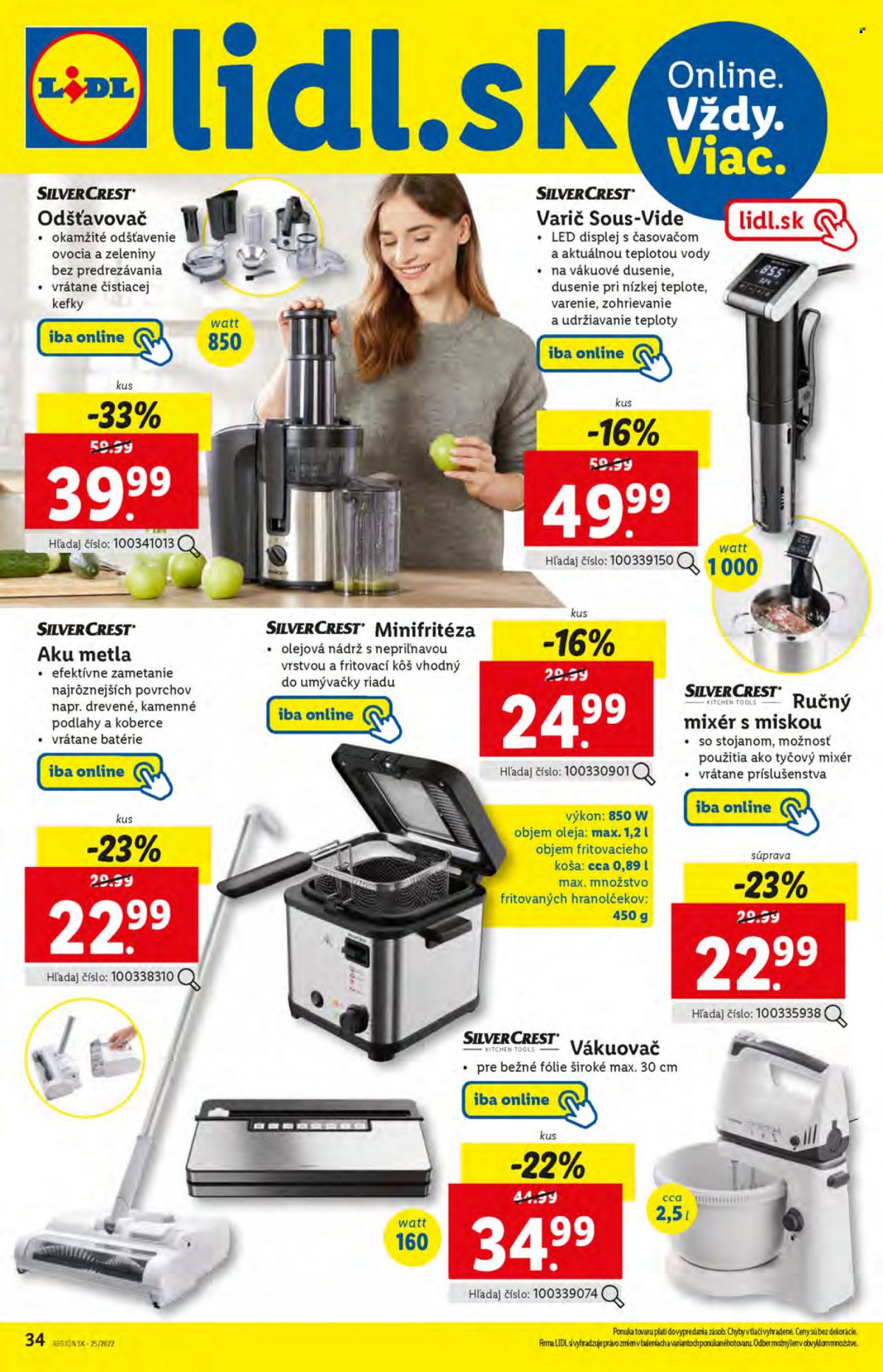 Leták Lidl - 23.6.2022 - 26.6.2022. Strana 34
