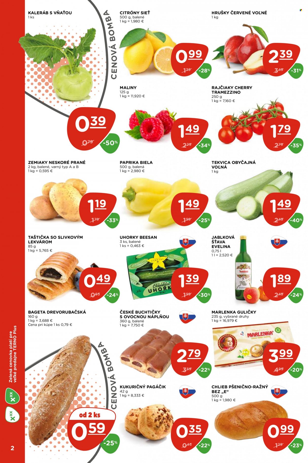 Leták Terno - 23.6.2022 - 29.6.2022. Strana 2