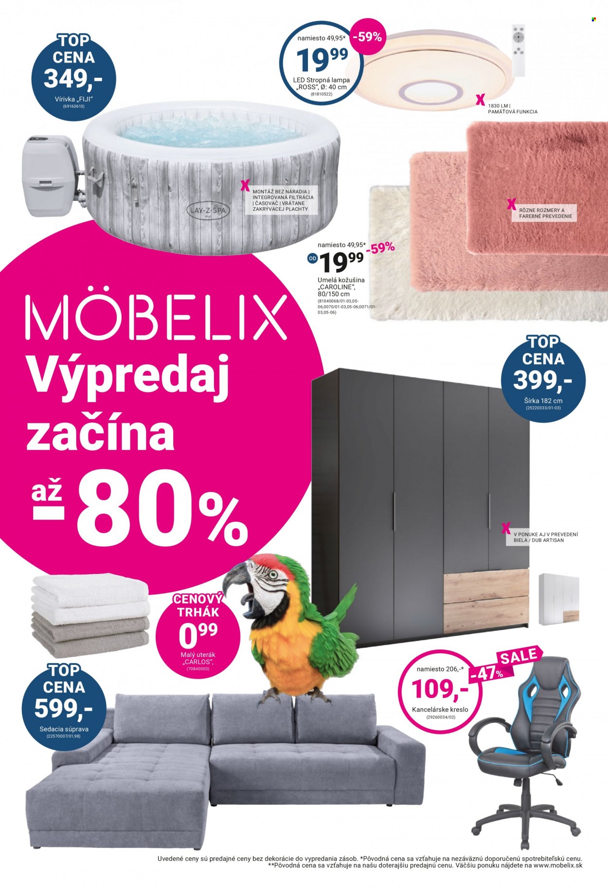 Leták Möbelix - 20.6.2022 - 3.7.2022. Strana 1