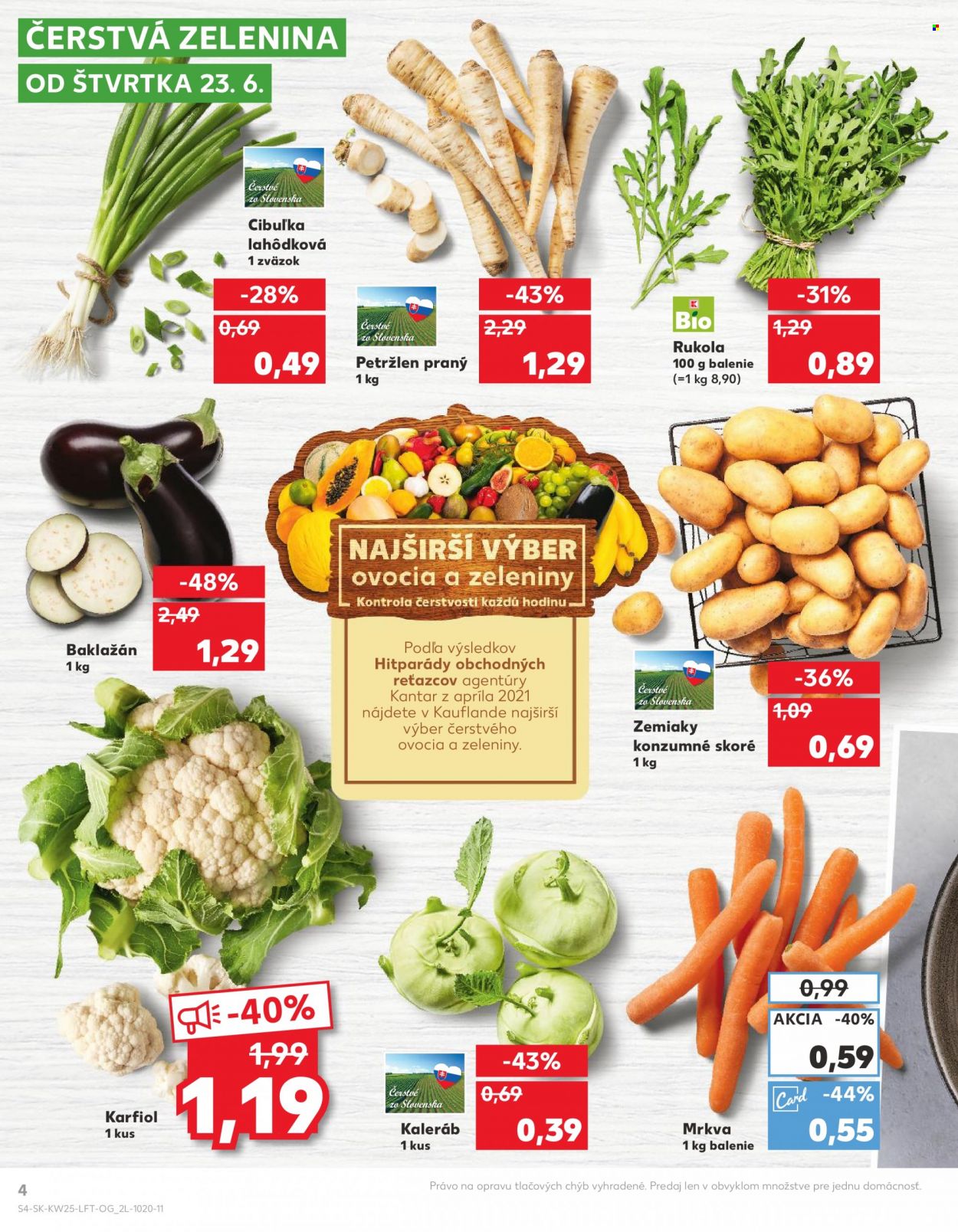 Leták Kaufland - 23.6.2022 - 29.6.2022. Strana 4
