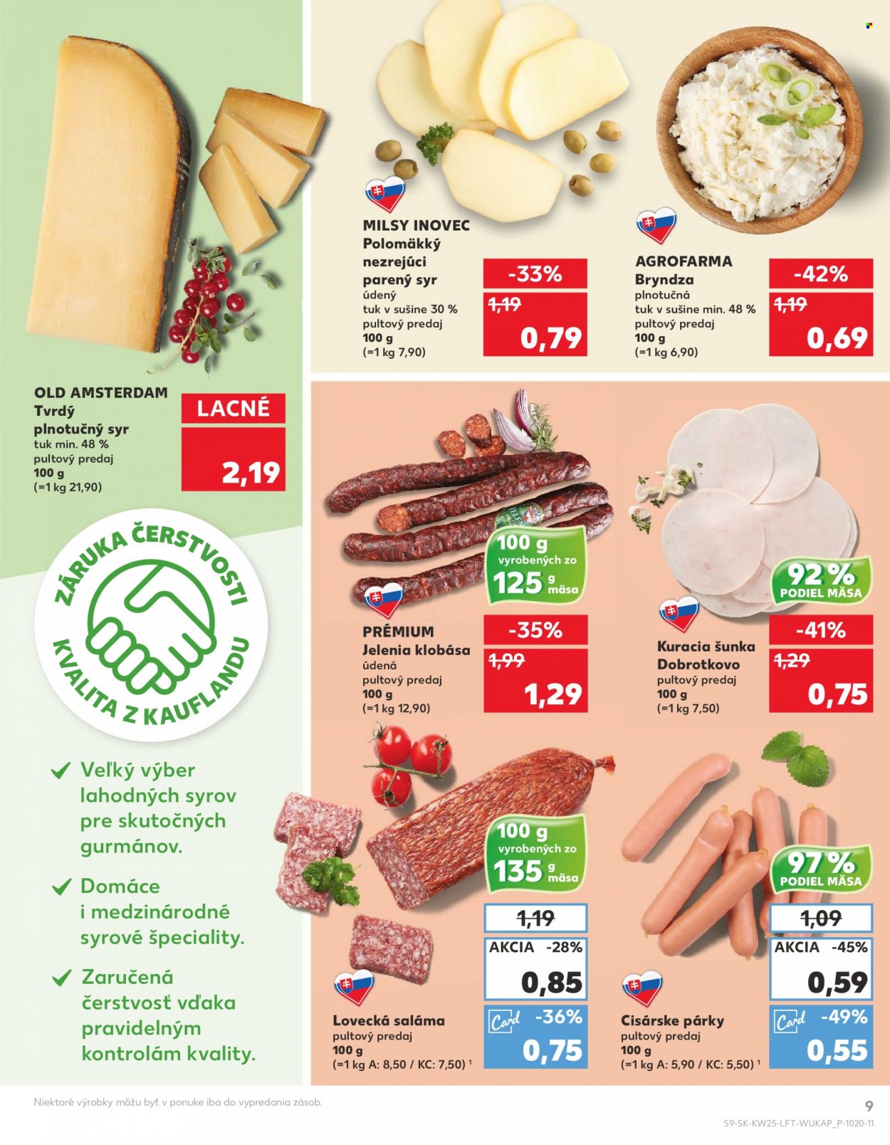 Leták Kaufland - 23.6.2022 - 29.6.2022. Strana 9