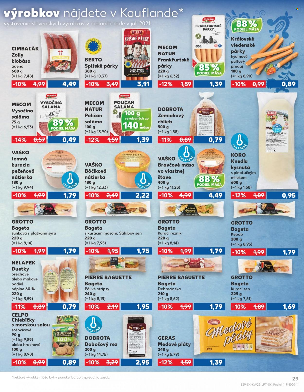 Leták Kaufland - 23.6.2022 - 29.6.2022. Strana 29