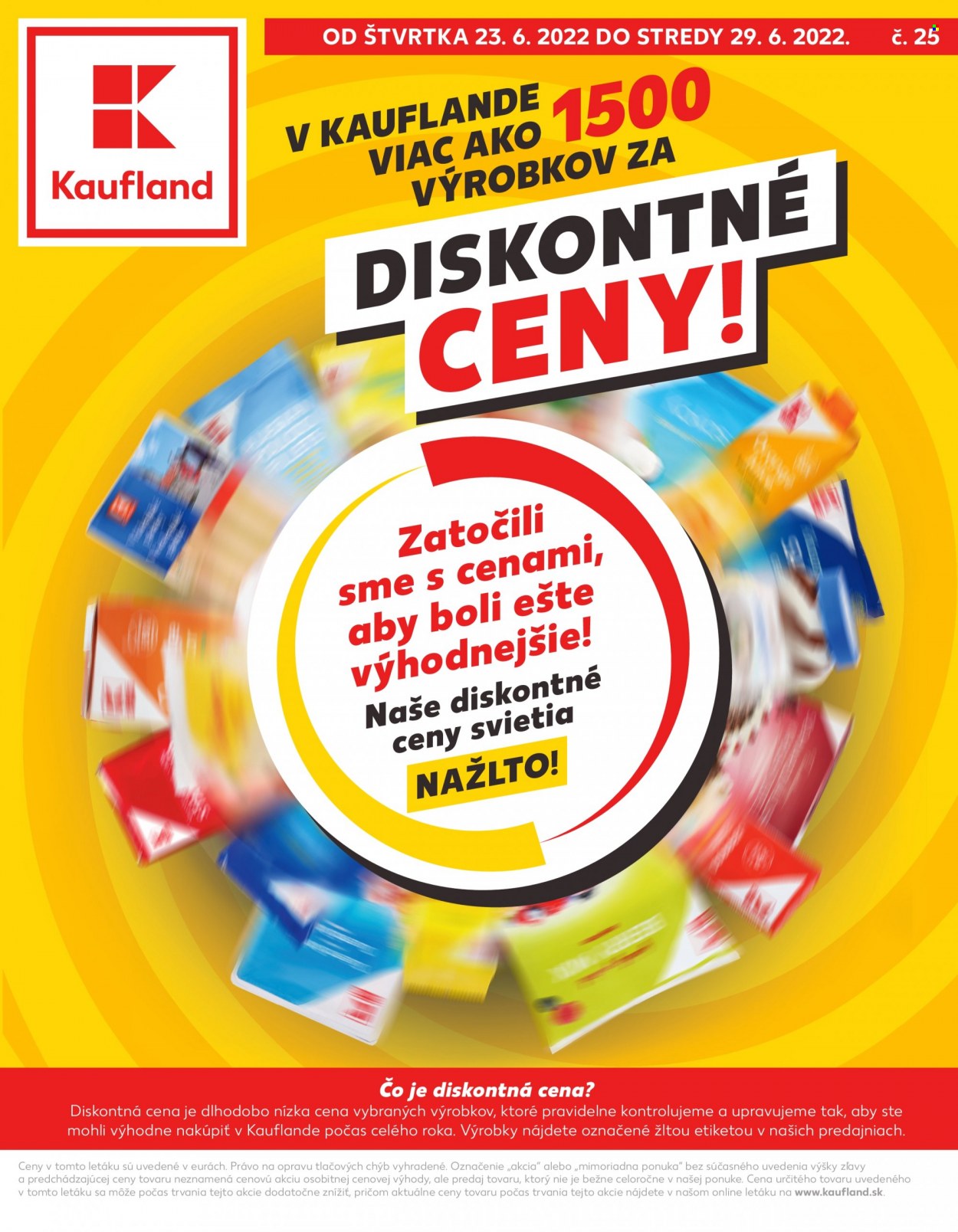 Leták Kaufland - 23.6.2022 - 29.6.2022. Strana 1