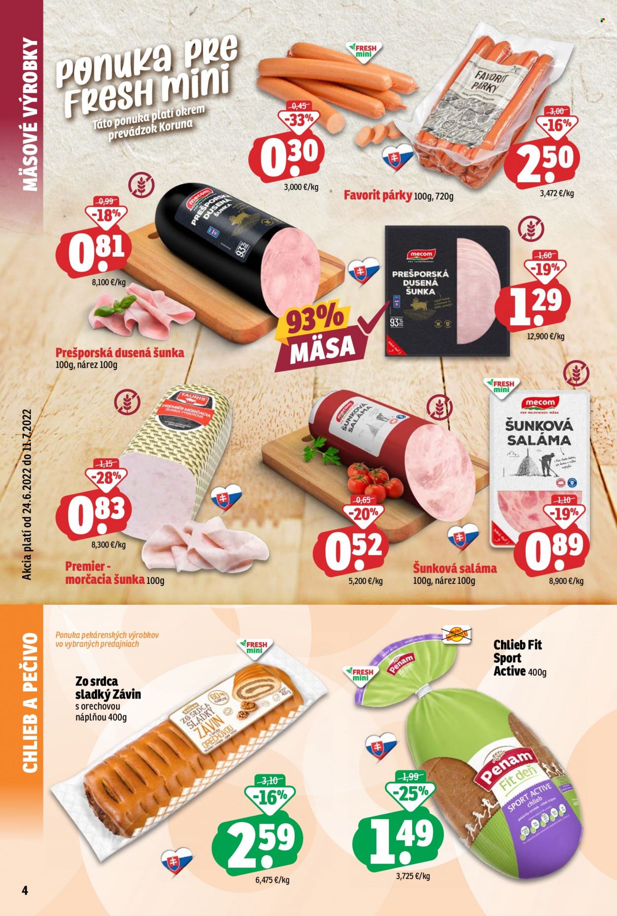 Leták FRESH - 24.6.2022 - 11.7.2022. Strana 4