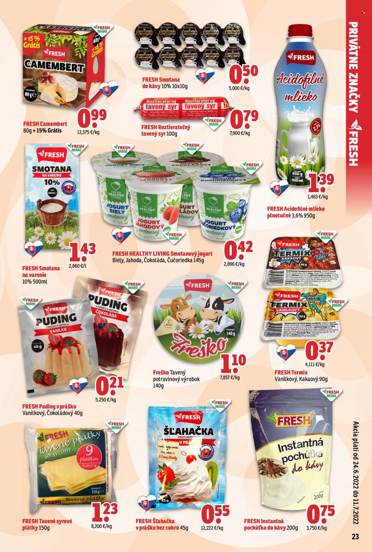 Leták FRESH - 24.6.2022 - 11.7.2022. Strana 23