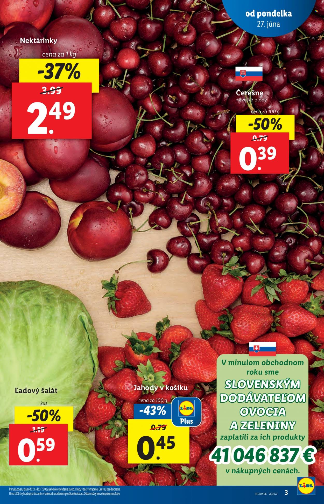 Leták Lidl - 27.6.2022 - 3.7.2022. Strana 3