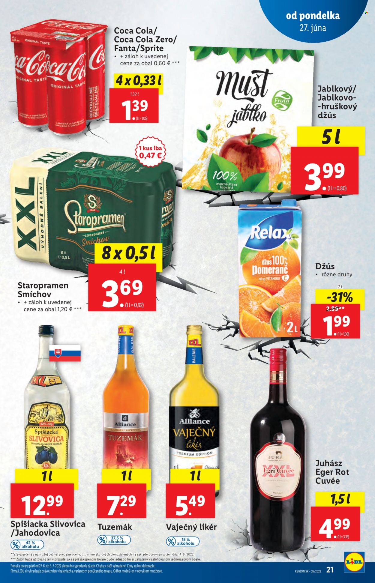 Leták Lidl - 27.6.2022 - 3.7.2022. Strana 21