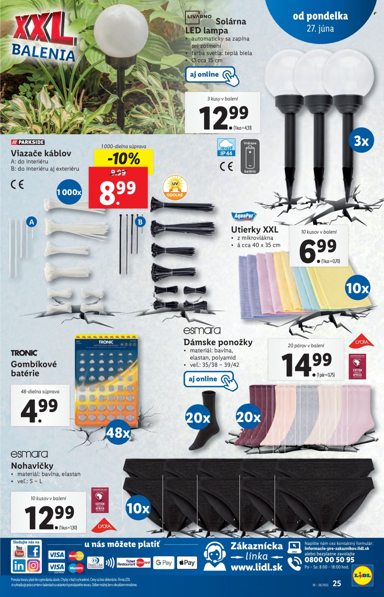 Leták Lidl - 27.6.2022 - 3.7.2022. Strana 25