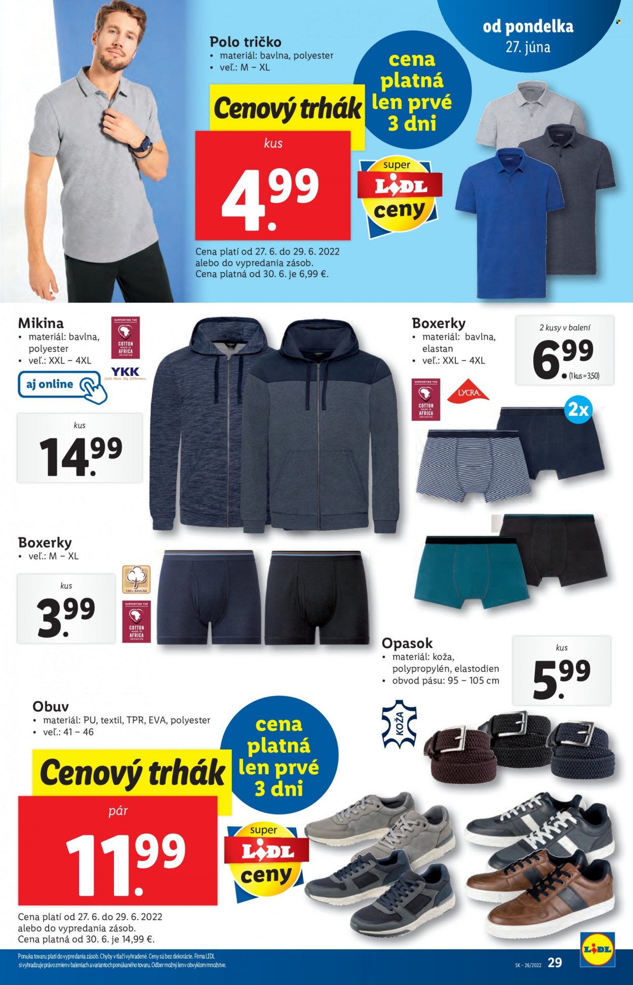 Leták Lidl - 27.6.2022 - 3.7.2022. Strana 29