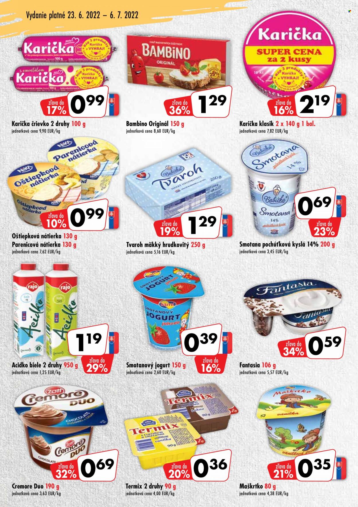 Leták COOP Jednota - 23.6.2022 - 6.7.2022. Strana 4