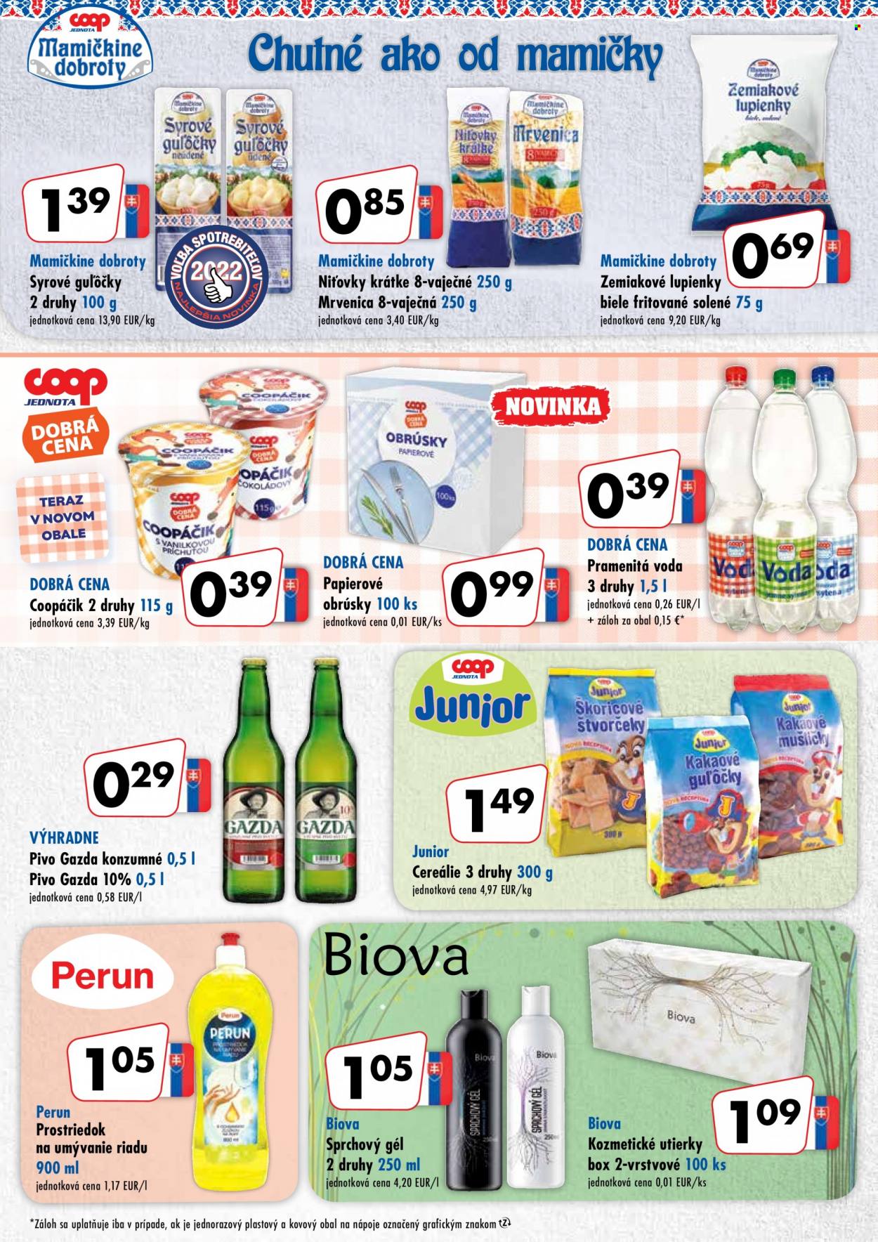Leták COOP Jednota - 23.6.2022 - 6.7.2022. Strana 15