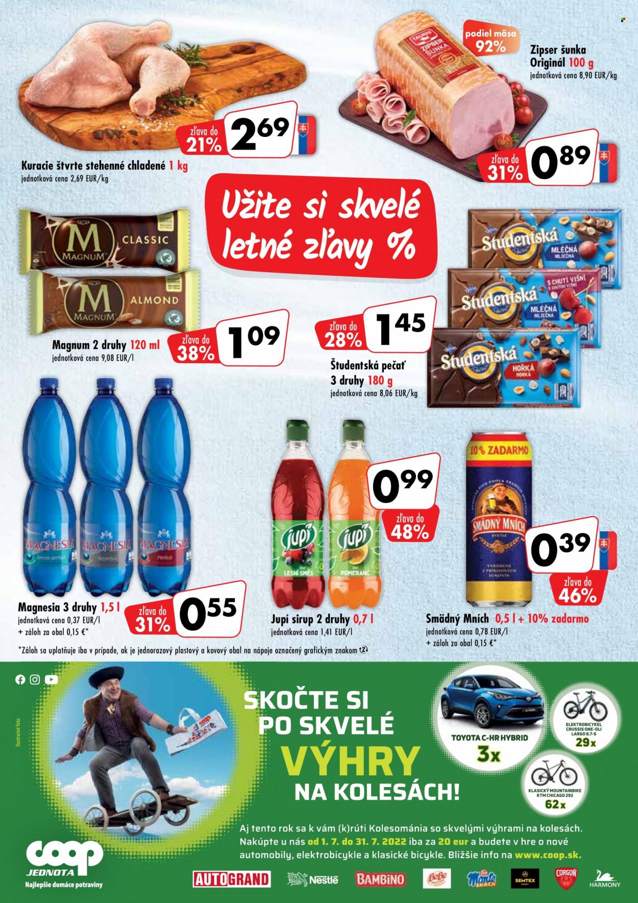 Leták COOP Jednota - 23.6.2022 - 6.7.2022. Strana 16