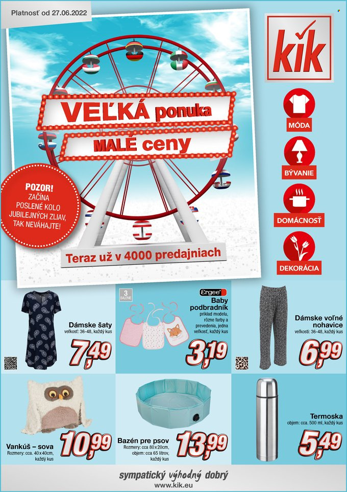 Leták kik - 23.6.2022 - 21.8.2022. Strana 1
