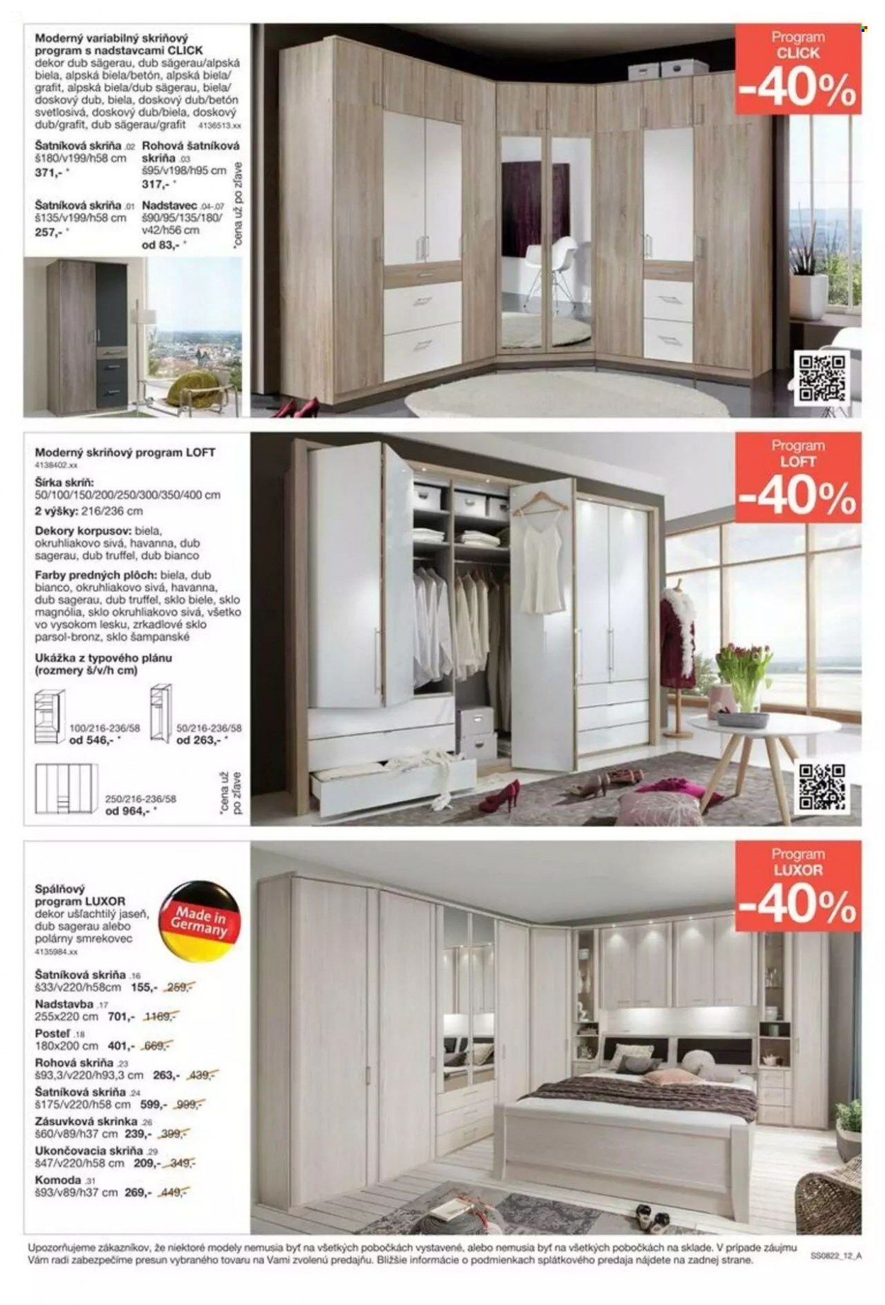 Leták Sconto nábytok - 24.6.2022 - 21.7.2022. Strana 12