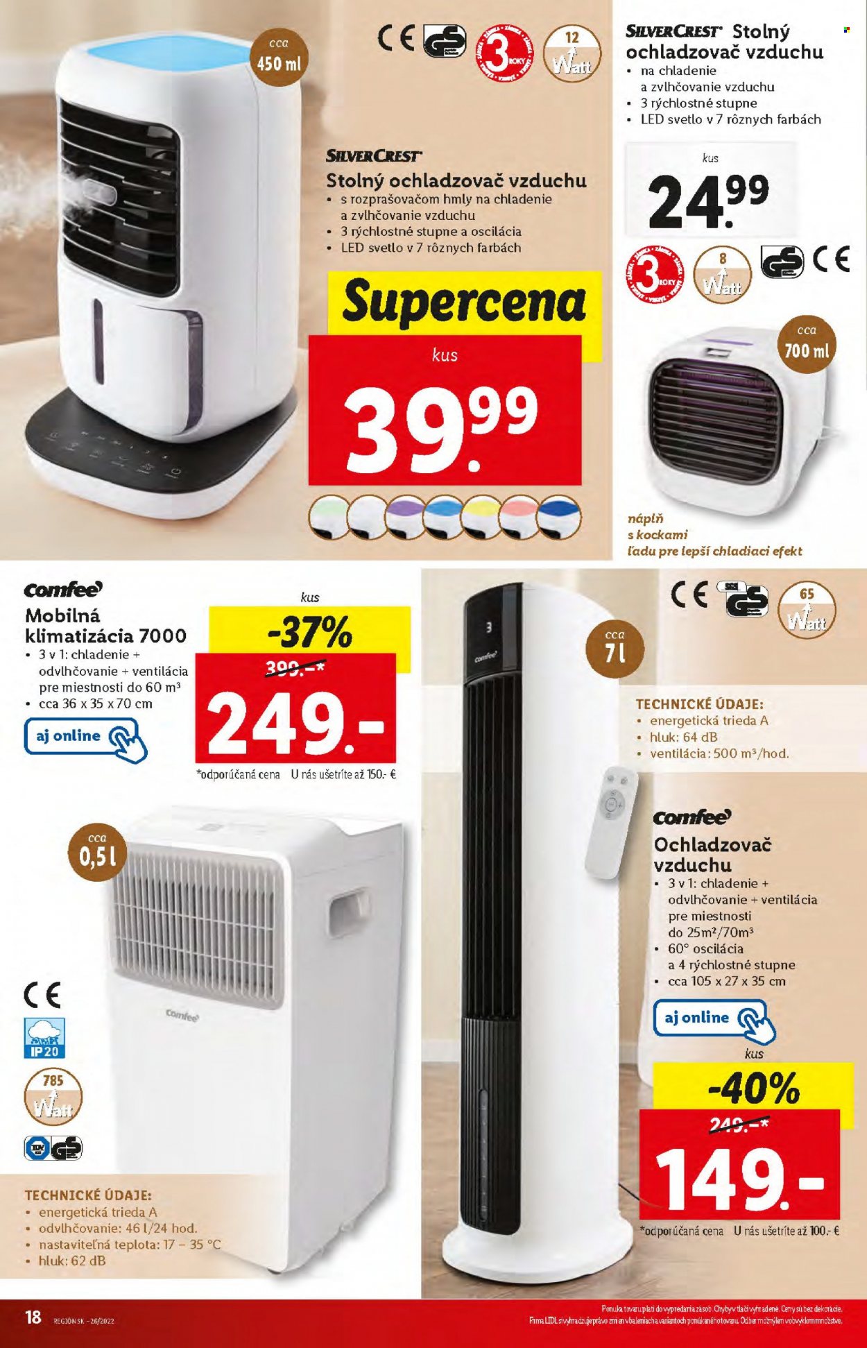 Leták Lidl - 30.6.2022 - 3.7.2022. Strana 18