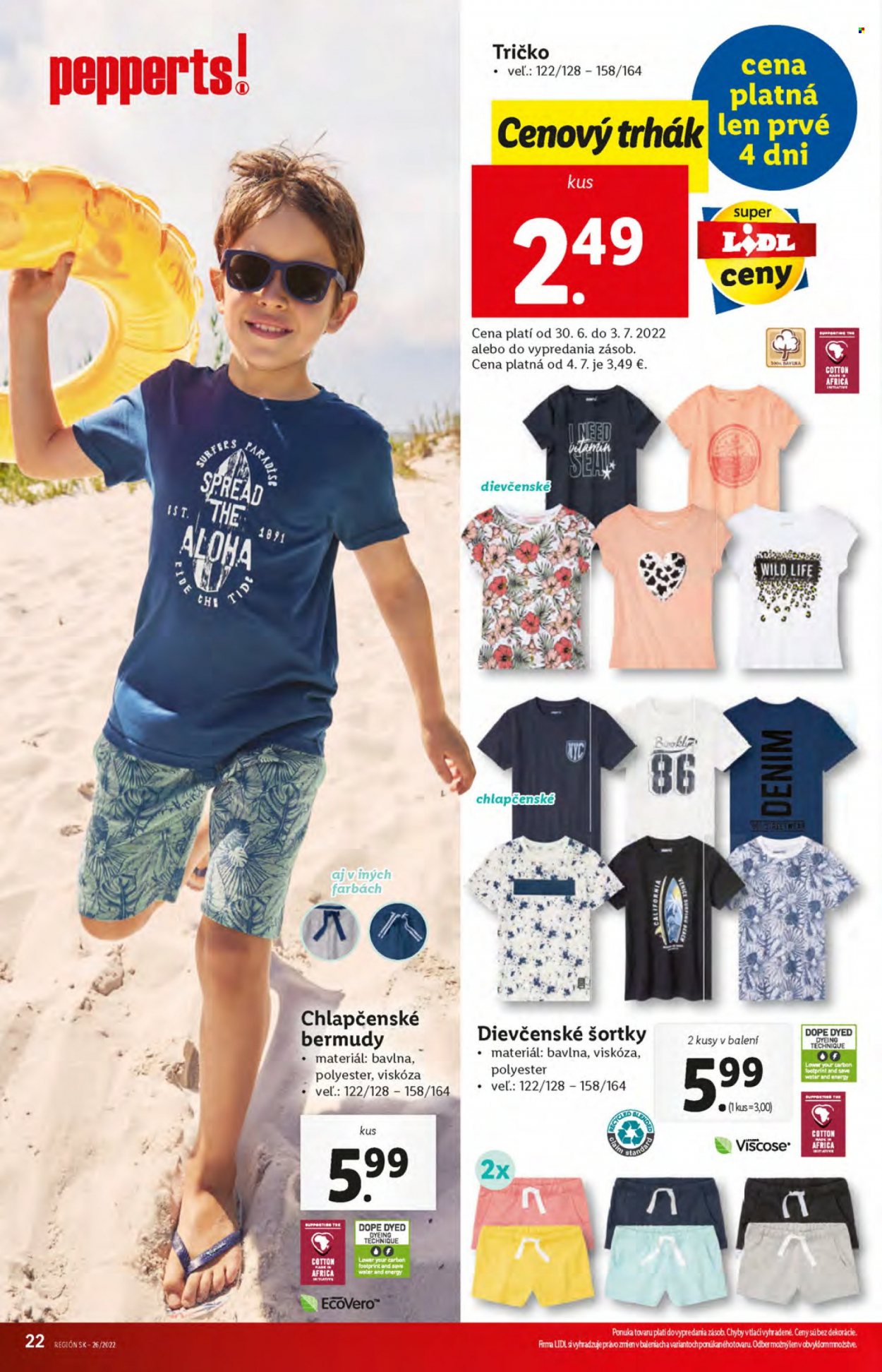 Leták Lidl - 30.6.2022 - 3.7.2022. Strana 22
