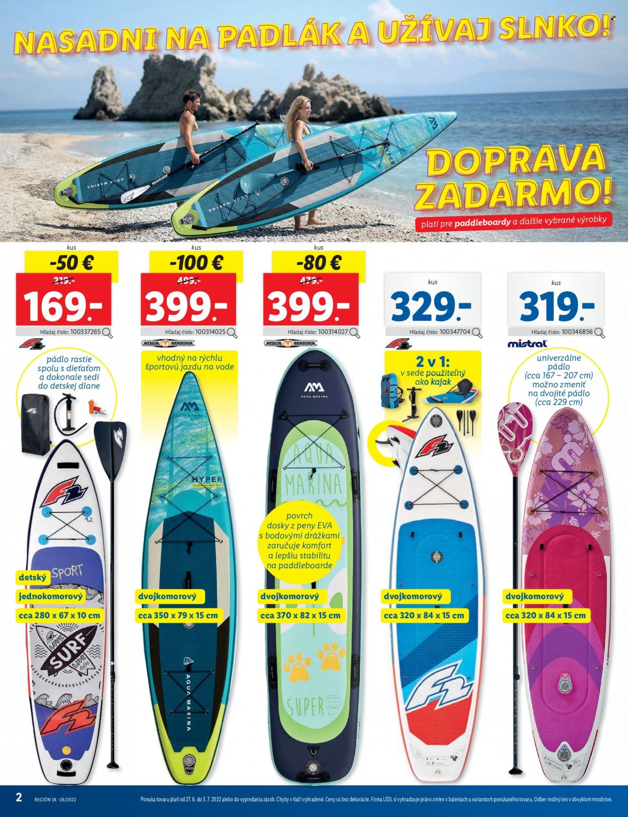 Leták Lidl - 27.6.2022 - 3.7.2022. Strana 2