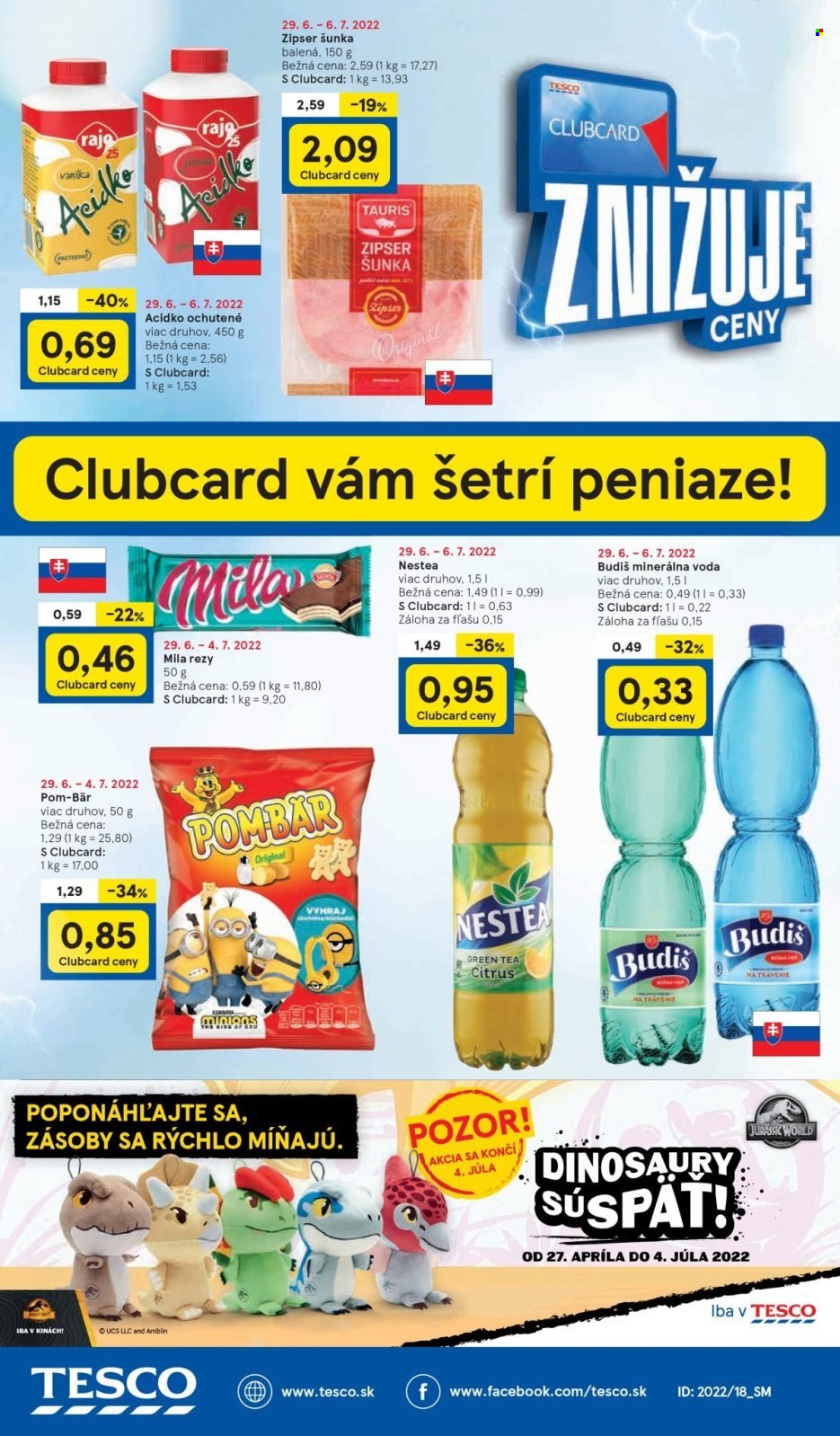 Leták TESCO supermarket - 29.6.2022 - 6.7.2022. Strana 8