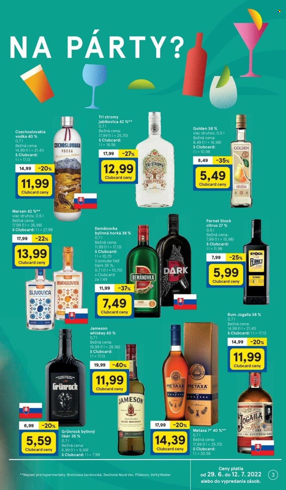 Leták TESCO - 29.6.2022 - 6.7.2022. Strana 3