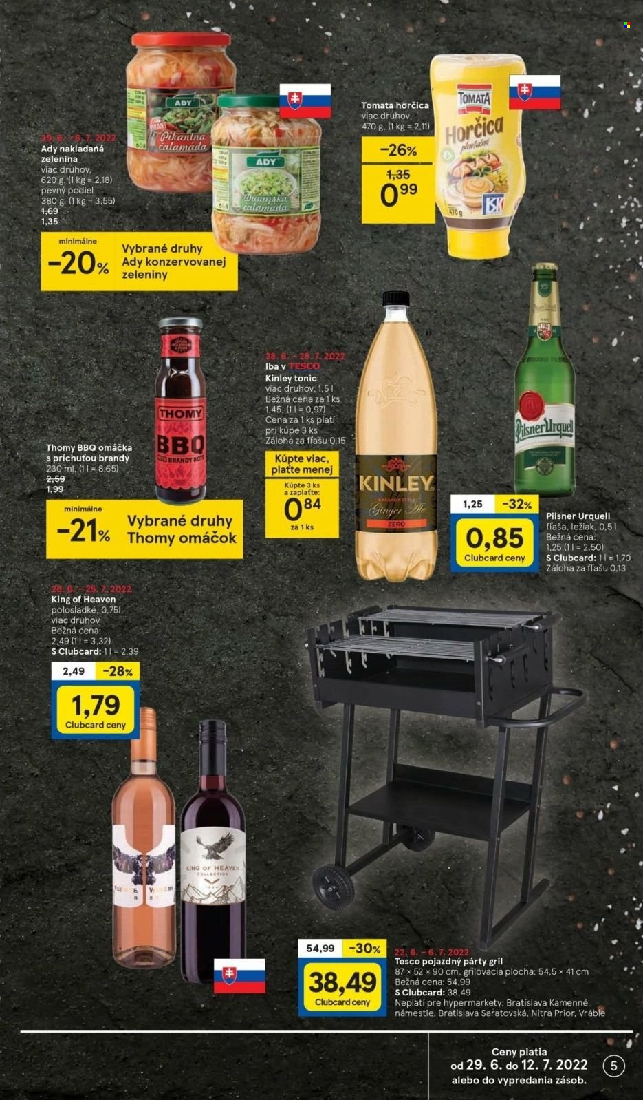 Leták TESCO - 29.6.2022 - 6.7.2022. Strana 5