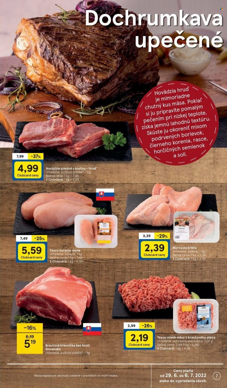 Leták TESCO - 29.6.2022 - 6.7.2022. Strana 7