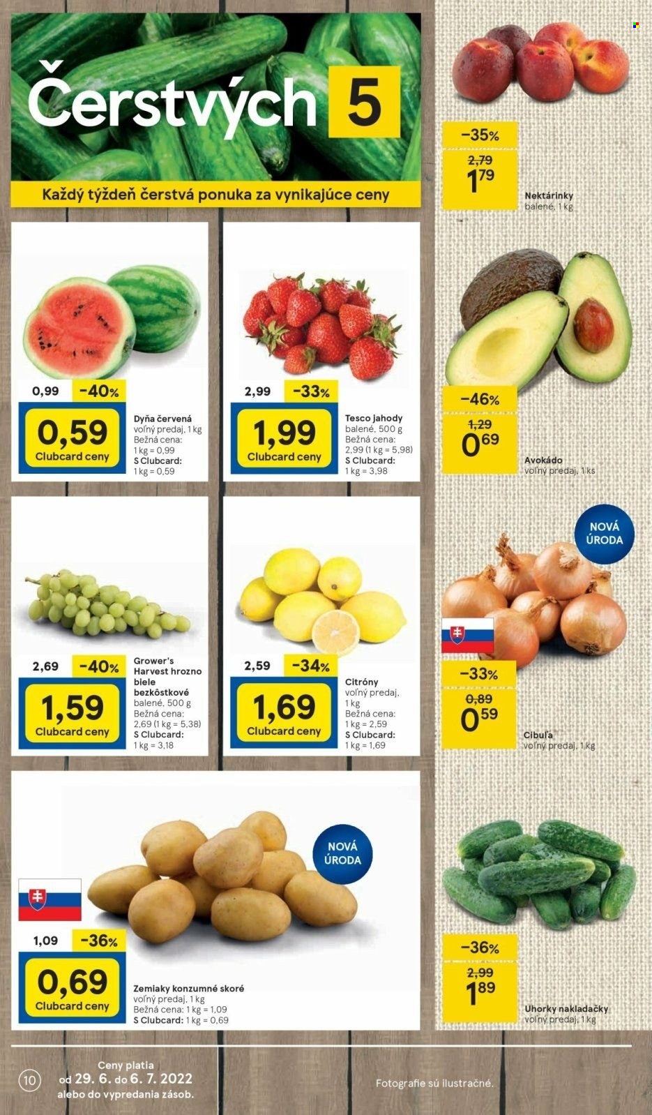 Leták TESCO - 29.6.2022 - 6.7.2022. Strana 10
