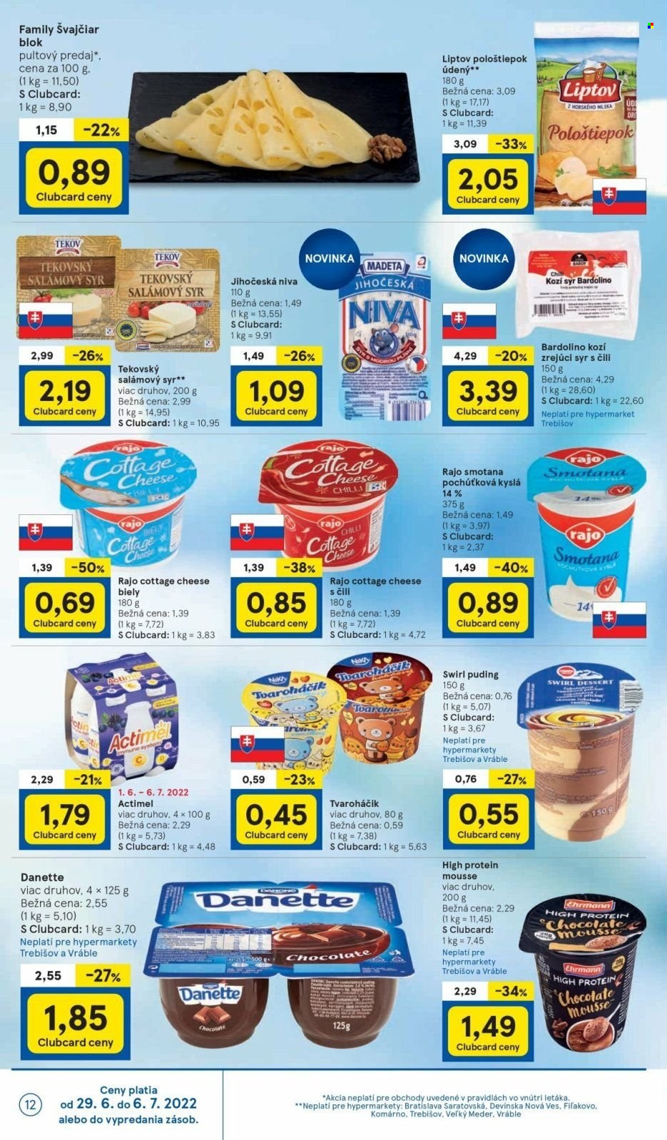 Leták TESCO - 29.6.2022 - 6.7.2022. Strana 12