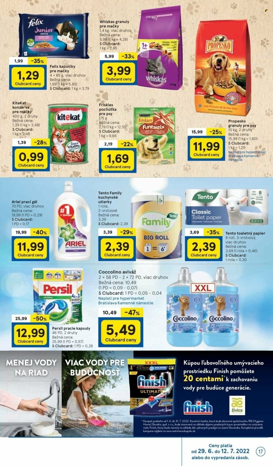 Leták TESCO - 29.6.2022 - 6.7.2022. Strana 17