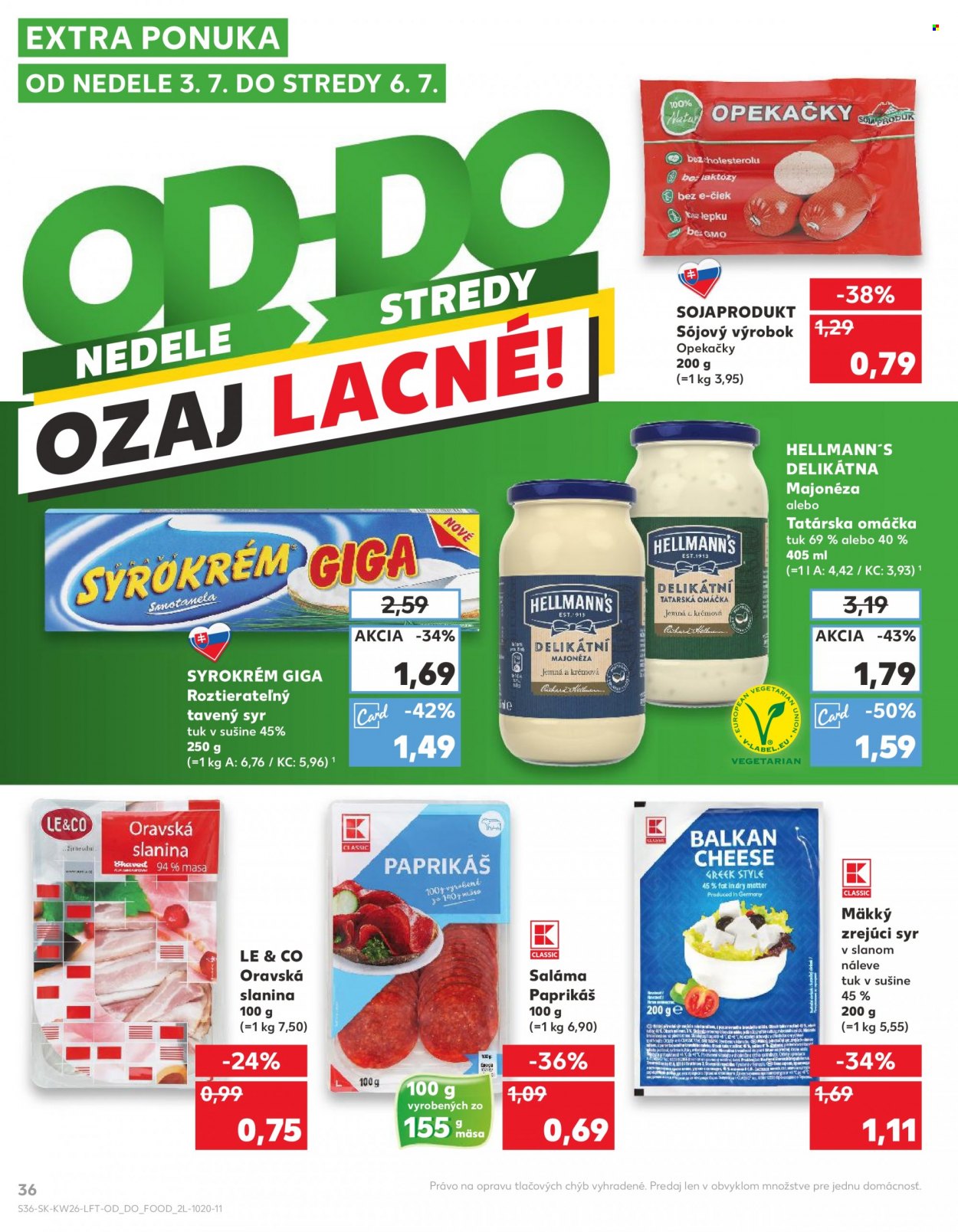 Leták Kaufland - 30.6.2022 - 6.7.2022. Strana 36