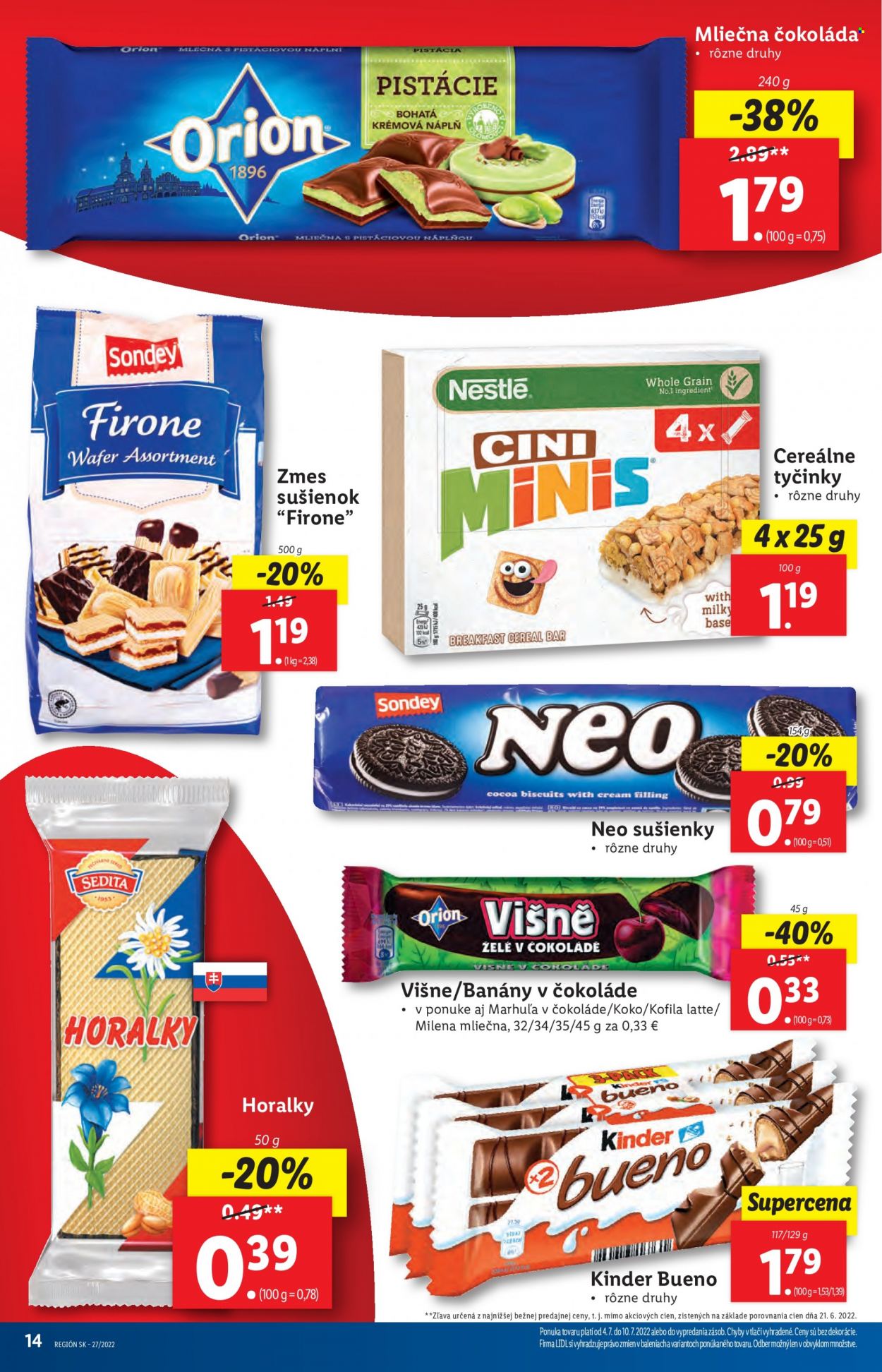 Leták Lidl - 4.7.2022 - 10.7.2022. Strana 14