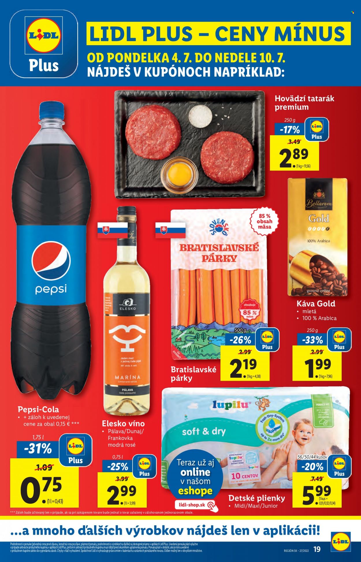 Leták Lidl - 4.7.2022 - 10.7.2022. Strana 19