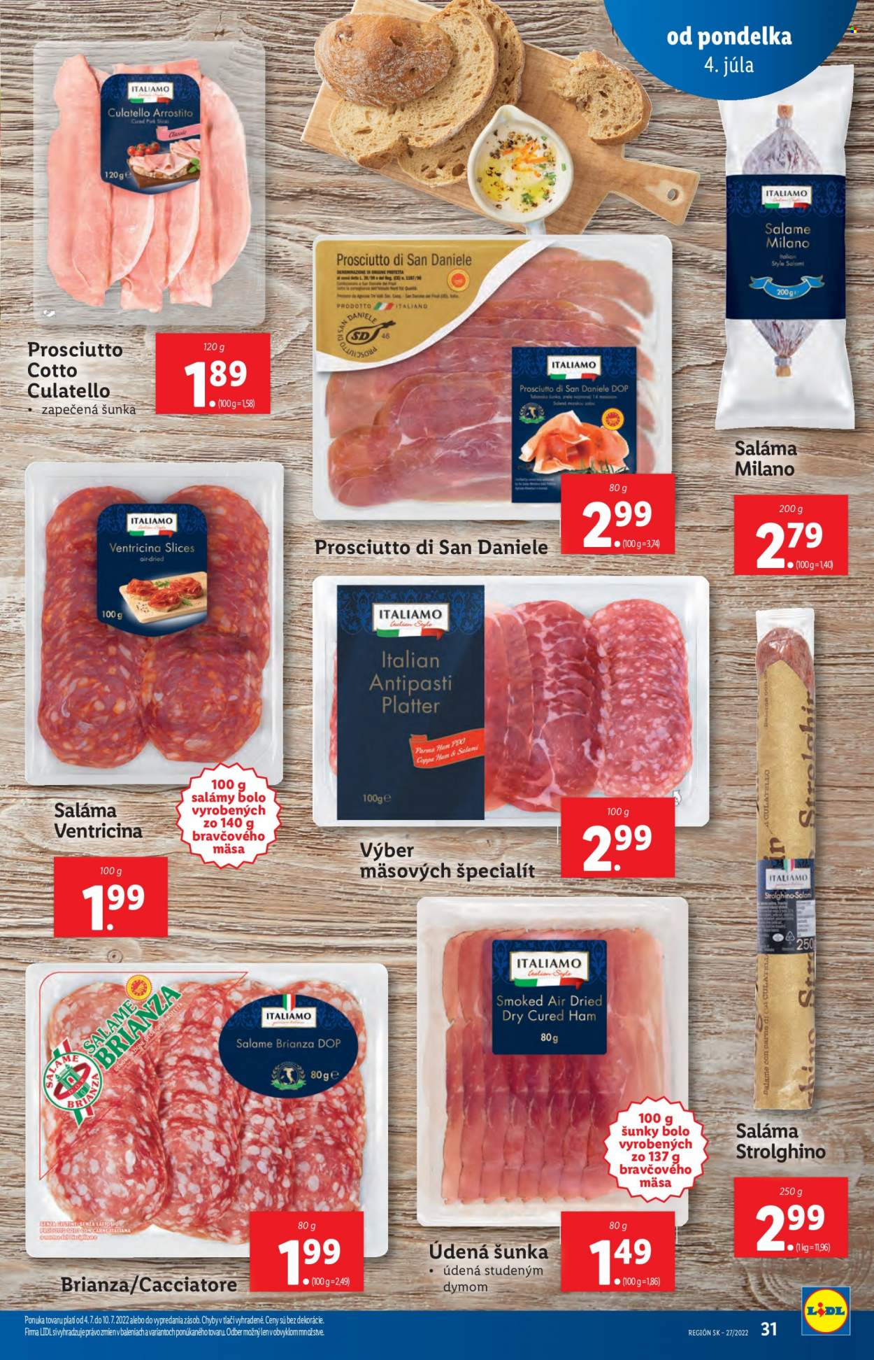 Leták Lidl - 4.7.2022 - 10.7.2022. Strana 31