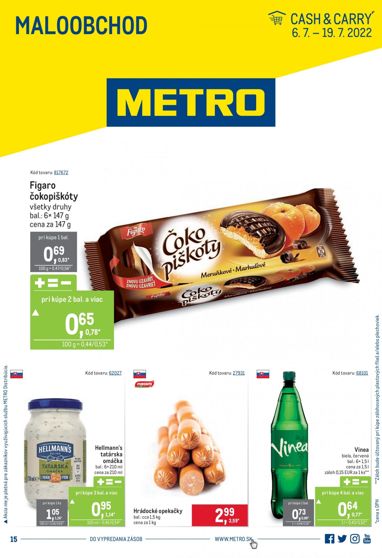 Leták Metro - 6.7.2022 - 19.7.2022. Strana 1