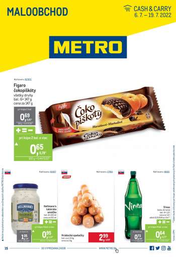 Leták Metro - 6.7.2022 - 19.7.2022.