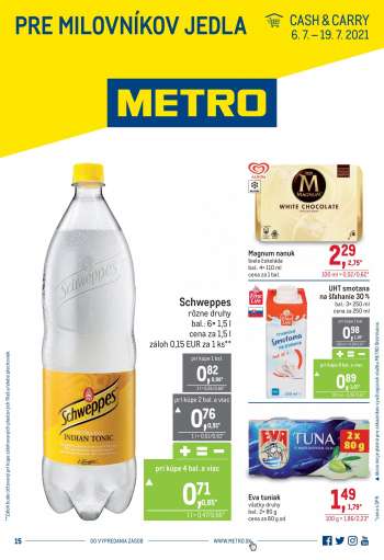 Leták Metro - 6.7.2022 - 19.7.2022.