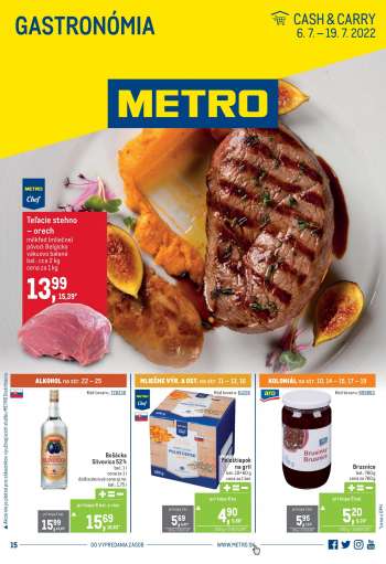 Leták Metro - 6.7.2022 - 19.7.2022.