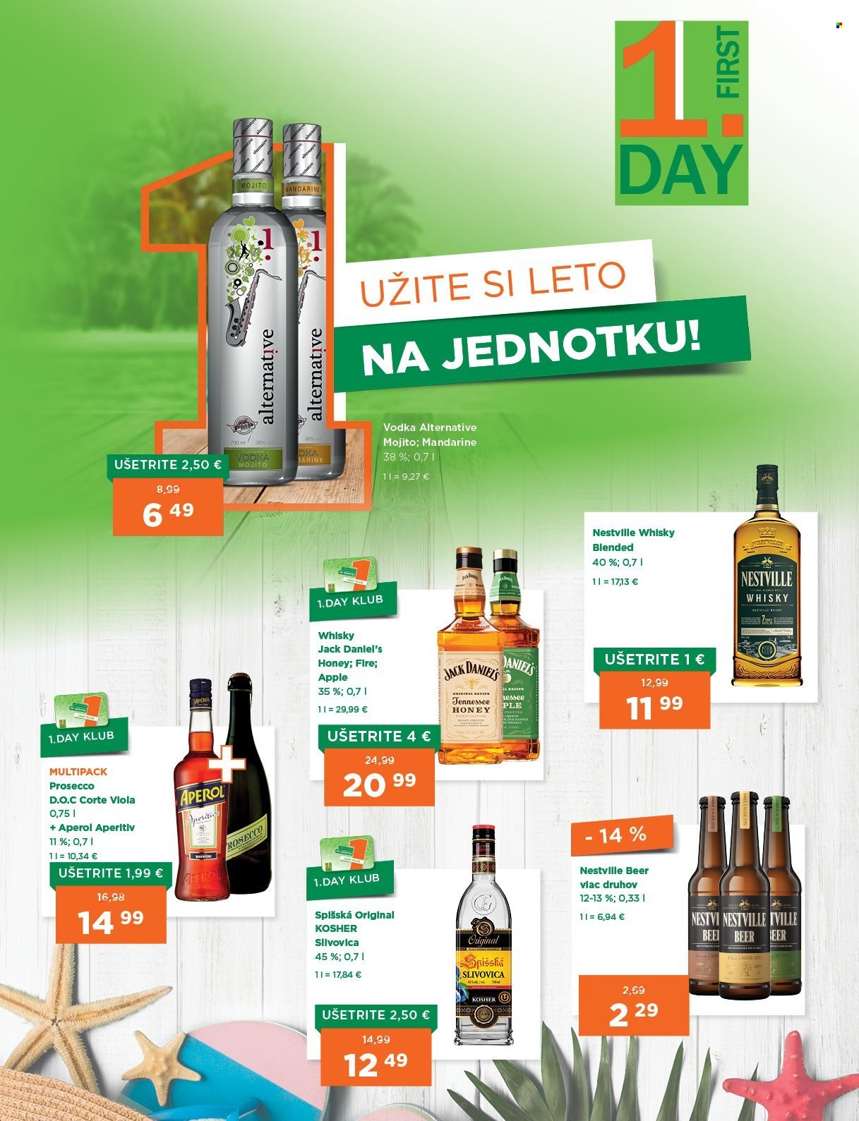 Leták 1Day - 30.6.2022 - 13.7.2022. Strana 1